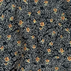 Flynn Skye Brown Floral Mini Dress Square Neck Long Sleeve Boho Whimsigoth NWT S thumbnail 6