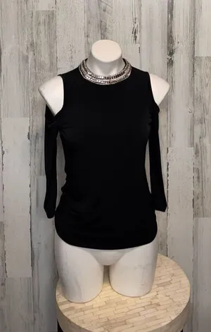 Moa moa black blouse size medium thumbnail 1