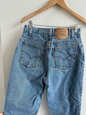 Levi's Vintage 951 Denim Jeans Size 10 MED Orange Tab2 thumbnail 4