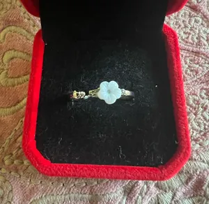 & Other Stories Women’s Silver Tone Embellished Ring Size 8 thumbnail 1