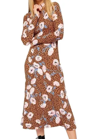 Free People Retro Romance Midi Dress thumbnail 1
