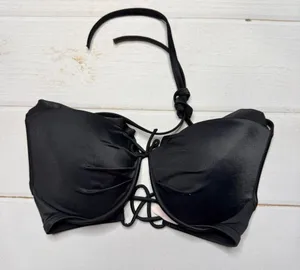 Victoria’s Secret - Women’s Black Bikini Set - Size Large & 36D thumbnail 2
