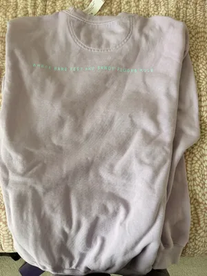 The Seaside Style Light Purple Crewneck thumbnail 2