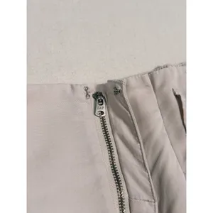 Abercrombie & Fitch High Waisted Pleated Shorts Size S Beige Preppy Quiet Luxury thumbnail 7