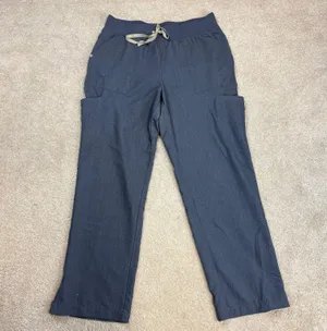 FIGS Graphite Gray Cargo Scrub Pants Size S thumbnail 1