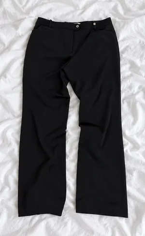 Calvin Klein Black Dress Pants Size 10 thumbnail 1
