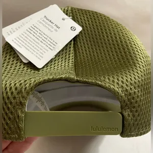 Lululemon NWT Trucker Hat Cap Bronze Green Size S/M thumbnail 6