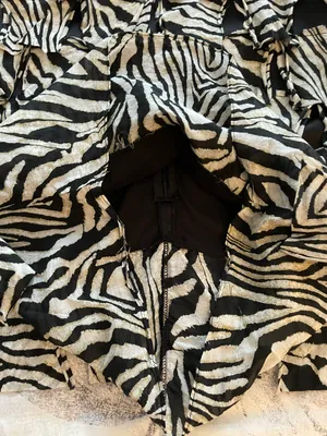 Y2K Animal Print Silk Blend Sheath Mini Dress, size S thumbnail 10