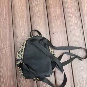 Juicy Couture Black and Cream Logo Backpack thumbnail 6