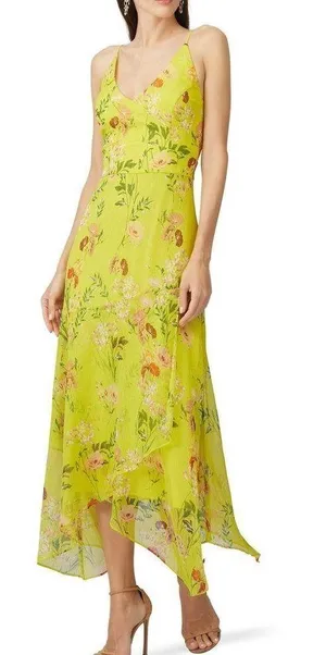 Harlyn Floral Printed V Neck Dress thumbnail 1