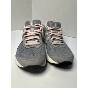 ASICS Gel-Contend 7 Women’s Size 8 Wide Gray Pink Running Shoes 1012A910 thumbnail 4
