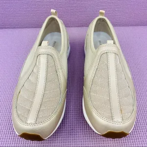 Easy Spirit Espiers Mesh Upper Slip On‎ Sneakers Metallic Beige Gold 7.5 thumbnail 3
