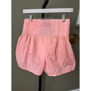 Free People Movement The Way Home High Rise Shorts Pink Medium thumbnail 3