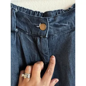 YFB Young Fabulous & Broke High Rise Elastic Waist Jean Skirt Small 90s Y2K Boho thumbnail 6