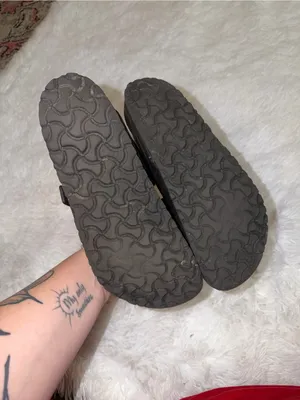 Birkenstock Black Women's Thong Sandals - Comfortable Slip-On size 41 thumbnail 4