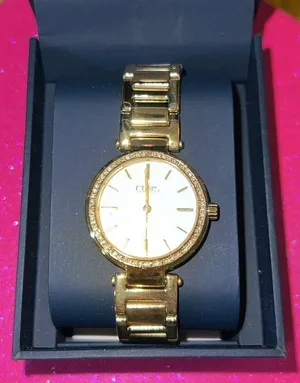 Gold Tone w Crystals Watch thumbnail 2