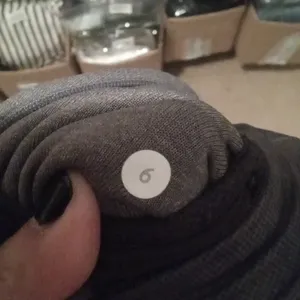 Lululemon snug printer Heather gray jacket Packable Hood  size 6 thumbnail 2