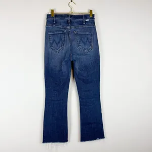 Mother The Hustler Ankle Frayed Bootcut Kick Flare Jeans‎ Lust for Life Size 23 thumbnail 7