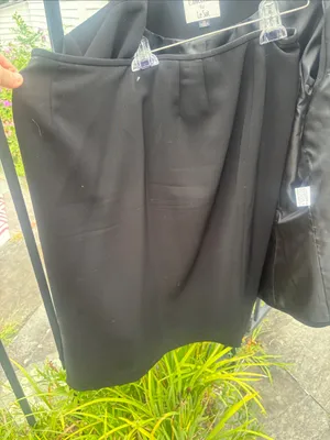 Le Suit Black Women's Single-Breasted Blazer thumbnail 3