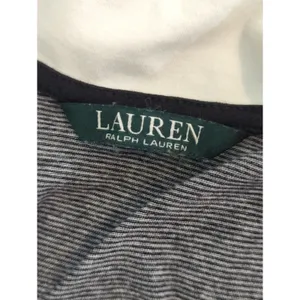 Lauren Ralph Lauren Black &‎ White Striped Full zip Track Jacket Womens Small thumbnail 7