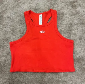 Alo Yoga Aspire Tank Bright Red Small thumbnail 1