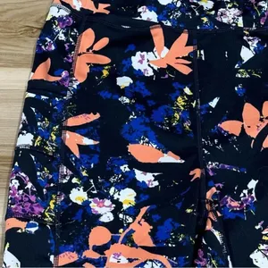 Popfit Floral Leggings Women’s Large thumbnail 2