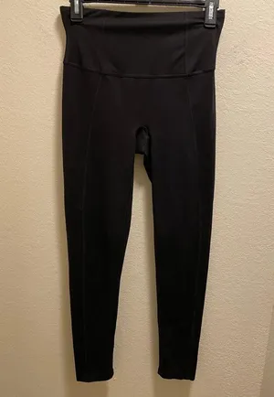 SPANX Black Compression Leggings Size Large thumbnail 2
