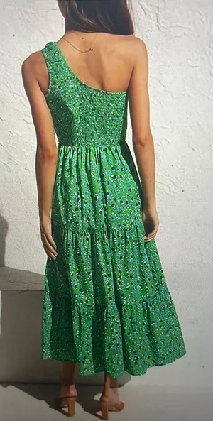 Zesica Bohemian 2023 summer midi dress thumbnail 2