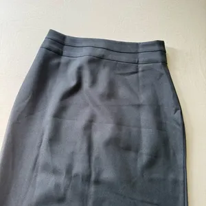 ASOS DESIGN double waistband front slit maxi skirt thumbnail 9