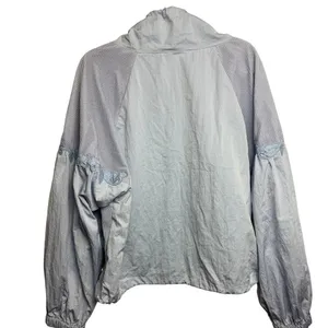 Free People Movement Thanks a Bunch Jacket in Periwinkle Dreams Sz. L thumbnail 5