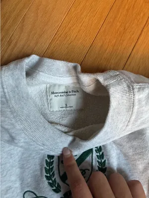 Boxy cropped Abercrombie Cannes sweatshirt thumbnail 2