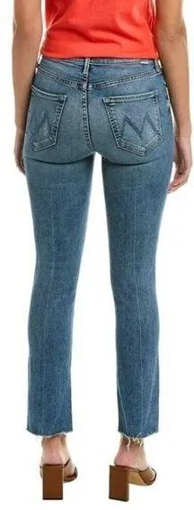 MOTHER The Mid-rise Dazzler Ankle Fray in Wash Going In Circles Size US 28 thumbnail 2