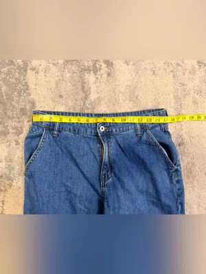 Biltmore Classic Wide-Leg Blue Denim Jeans - Women thumbnail 5