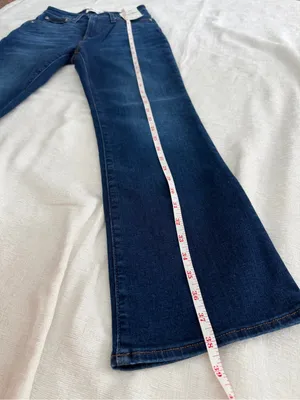 NWT Madewell Curvy Stretch Flare Crop Jeans Size 26 thumbnail 8