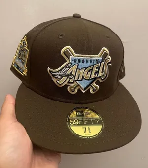 New Era Ecap city Anaheim angels icy size 7 5/8 brand new sold out thumbnail 1