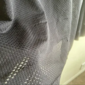 Black mesh long sleeve workout shirt Size L thumbnail 8