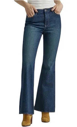 Wrangler Women’s NWT Flare/Bootcut Jeans Dark Wash Size 10 (30x32) Stretch thumbnail 1