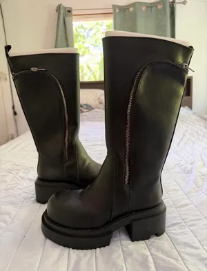 Dolls kill small town girl pocket boots thumbnail 1