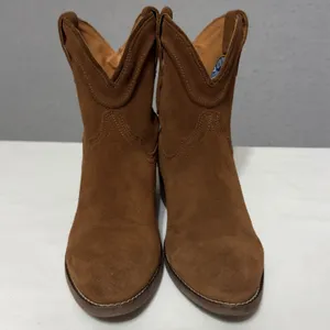 3266 | Dingo Tumbleweed DI561 Suede Western Boots Whiskey Brown Women 8M thumbnail 3