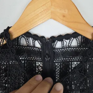 Alexis Alexandria Lace Dark Romantic Romper‎ Women’s Sz S thumbnail 5