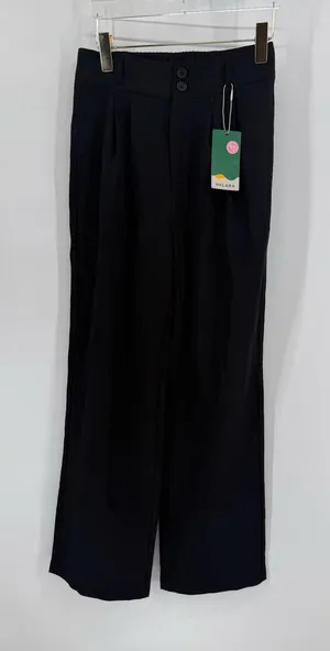 Halara Flex High Waisted wide leg Work Pants with Pockets size small NWT thumbnail 1