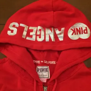Pink by Victoria Secrets Anaheim Angels red zip up hoodie medium thumbnail 3