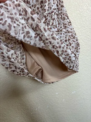Endless Blu Cheetah Print Mini Dress thumbnail 5