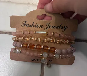 Fashion Jewelry Bohemian-Style Stretch Bracelet Set thumbnail 1