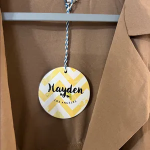 Hayden Tan Long Sleeve Women's coat thumbnail 2