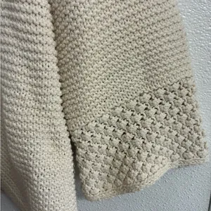 525 America Cream Textured Cardigan S thumbnail 4