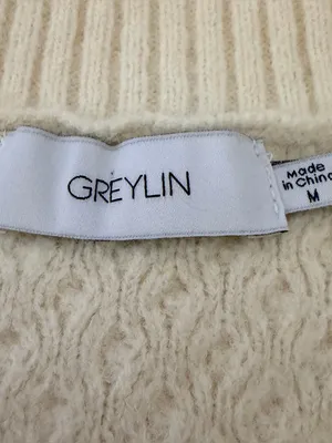 Greylin Vickie Cable Knit Oversized Cardigan Medium NWT‎ thumbnail 10