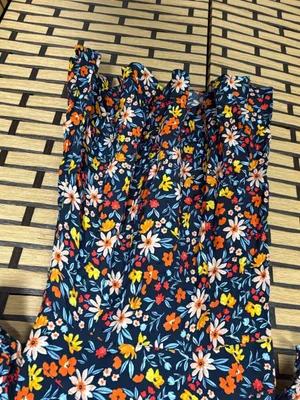 Olivaceous Floral Dress Size Medium thumbnail 4