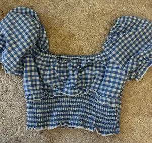 Gingham top Blue Size L thumbnail 1