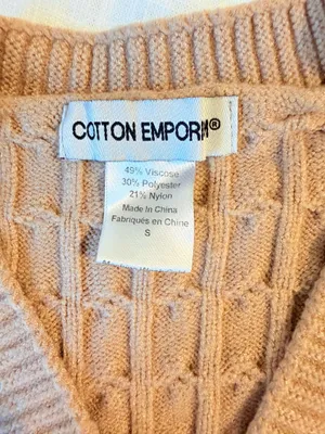 Cotton Emporium Nordstrom sweater blouse thumbnail 3